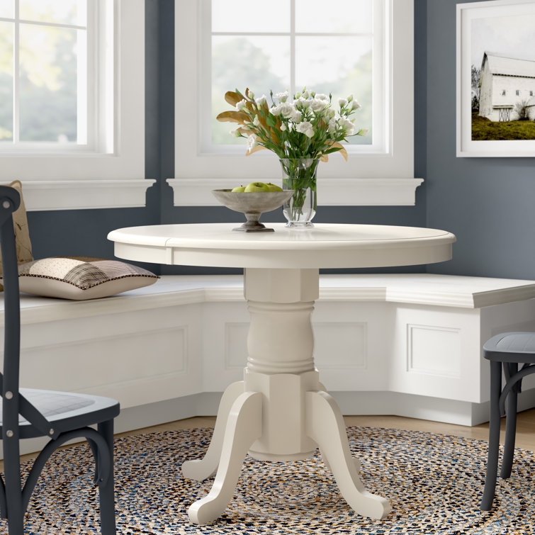 Brambly Cottage Holmes Extendable Pedestal Dining Table & Reviews